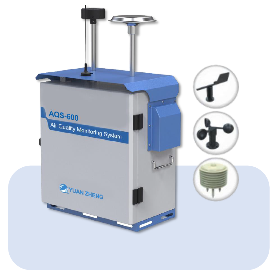 Sistema de monitoreo de calidad del aire AQS-600-4